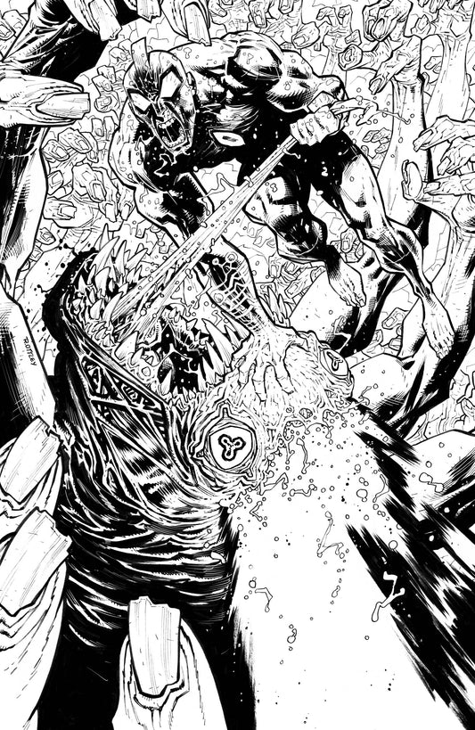 ULTRAMEGA BY JAMES HARREN #3 CVR C 1:5 INCV B&W VIRGIN (M - Comicbookeroo
