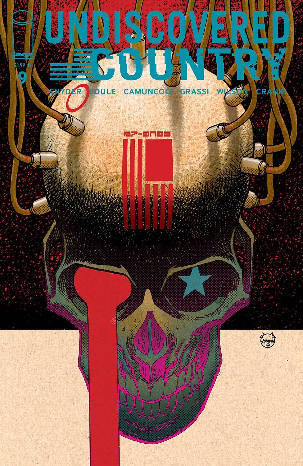 UNDISCOVERED COUNTRY #9 CVR B JOHNSON (MR) - Comicbookeroo