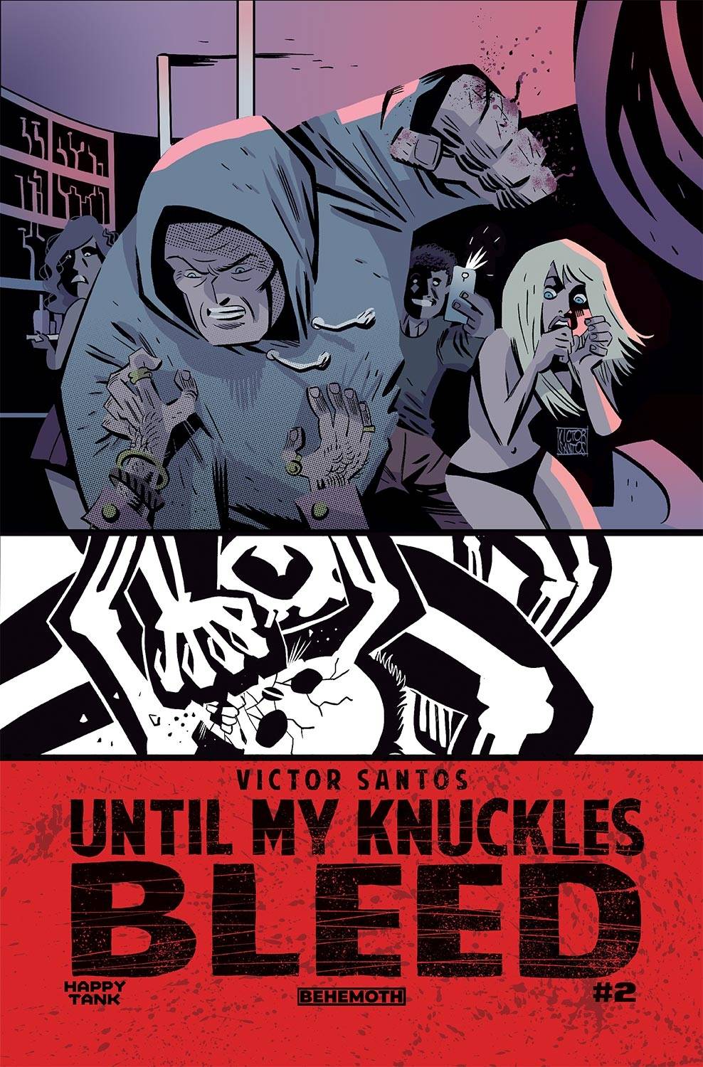UNTIL MY KNUCKLES BLEED #2 CVR A SANTOS (MR) - Comicbookeroo