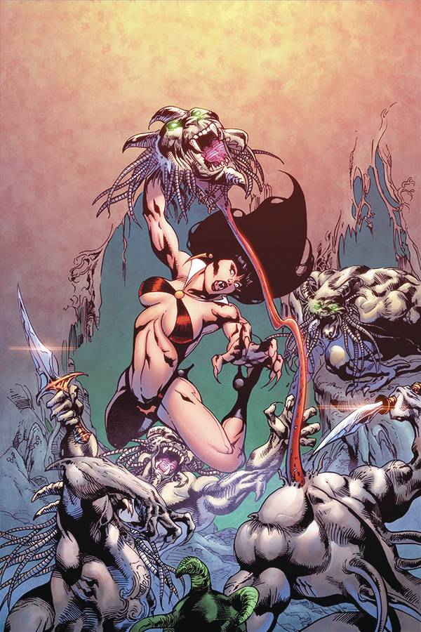 VENGEANCE OF VAMPIRELLA #9 1:15 CASTRO VIRGIN FOC INCV - Comicbookeroo