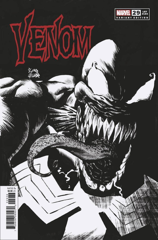 VENOM (2018) #29 STEGMAN SKETCH VAR 1:25 INCV - Comicbookeroo