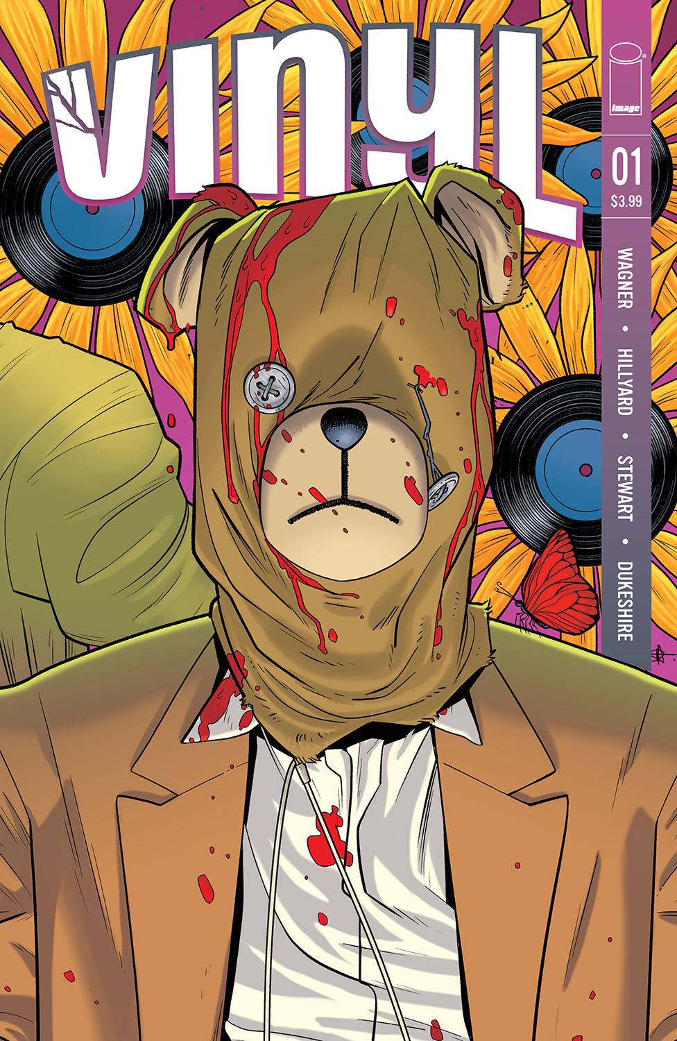 VINYL #1 (OF 6) CVR B HILLYARD & STEWART (MR) - Comicbookeroo