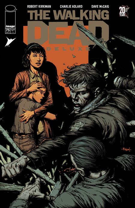 WALKING DEAD DELUXE #75 CVR A DAVID FINCH AND DAVE MCCAIG (MR) - Comicbookeroo