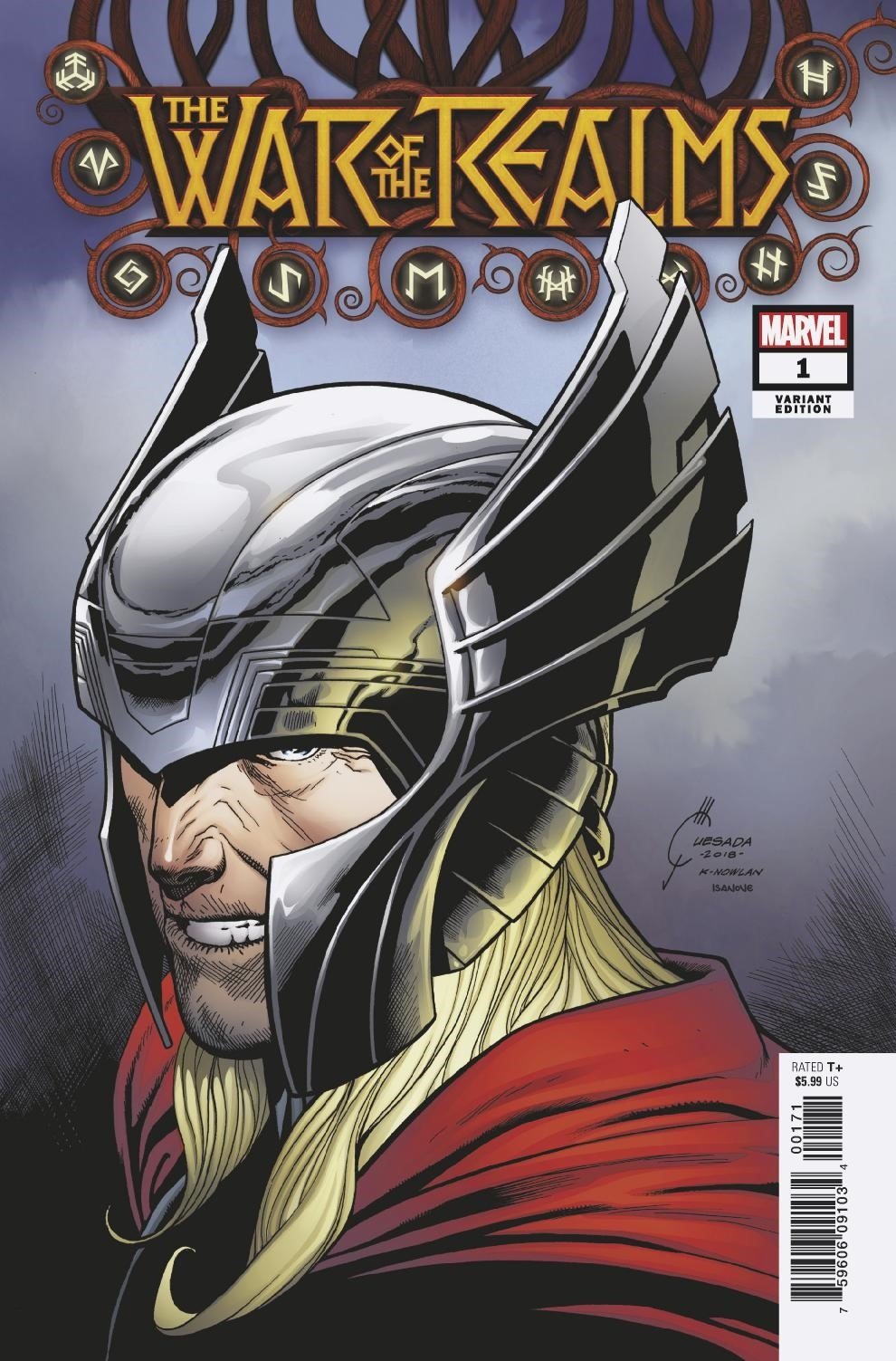 WAR OF REALMS #1 (OF 6) 1:50 QUESADA INCV - Comicbookeroo
