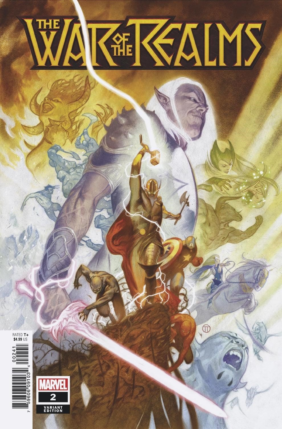 WAR OF REALMS #2 (OF 6) 1:50 TEDESCO INCV WR - Comicbookeroo