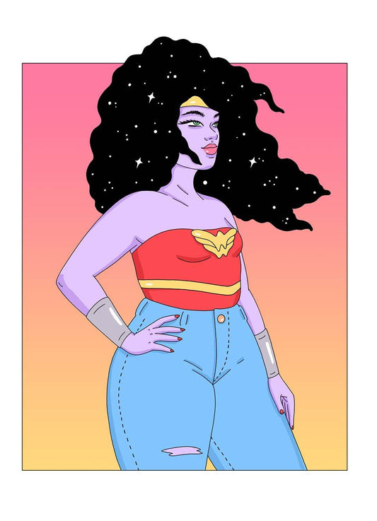WONDER WOMAN 1984 #1 (ONE SHOT) CVR B ROBIN EISENBERG ROOSTER TEETH VAR - Comicbookeroo