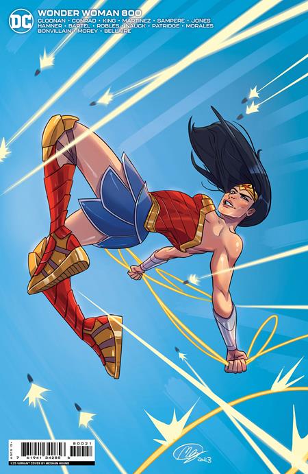 WONDER WOMAN (2016) #800 CVR I INC 1:25 MEGAN HUANG CARD STOCK VAR - Comicbookeroo