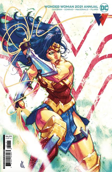WONDER WOMAN 2021 ANNUAL #1 (ONE SHOT) CVR B CARLOS DANDA CARD STOCK VAR (30 Nov) - Comicbookeroo