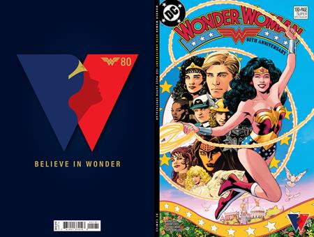 WONDER WOMAN 80TH ANNIVERSARY 100-PAGE SUPER SPECTACULAR #1 (ONE SHOT) CVR H TRAVIS MOORE BRONZE AGE VAR - Comicbookeroo