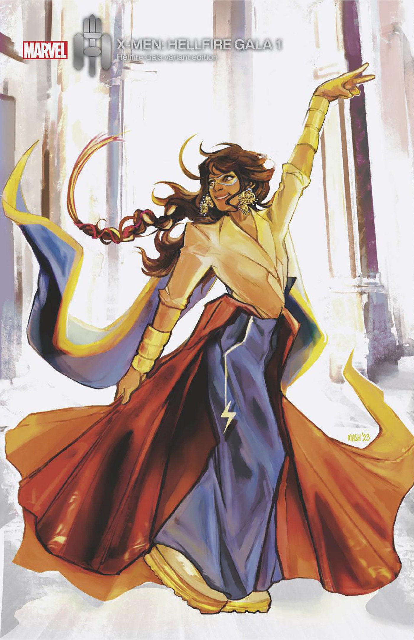 X-MEN HELLFIRE GALA 2023 #1 MASHAL AHMED HELLFIRE GALA VAR - Comicbookeroo
